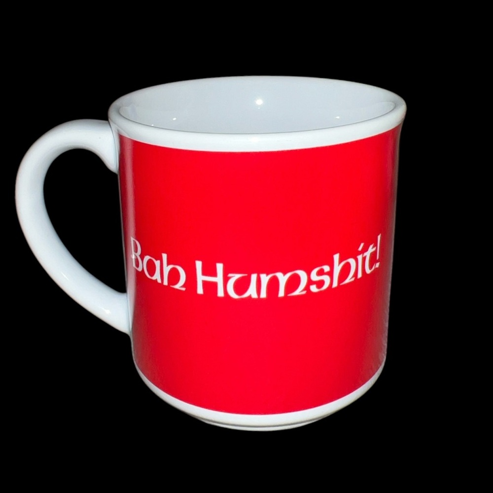 Bah Humshit Recycled Paper Products 12 ounce Coffee Mug